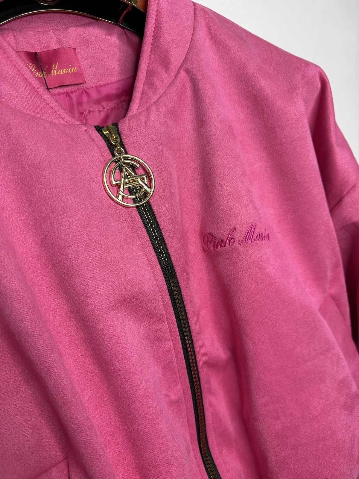 Kurtka różowa bomberka Pink Mania – miniatura 12 z 13