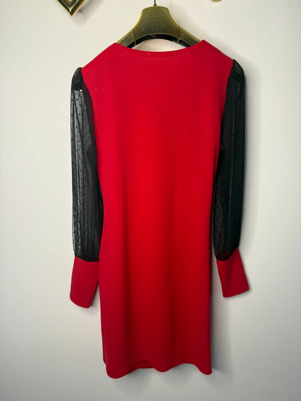 Sukienka czerwona elegancka – miniatura 11 z 13