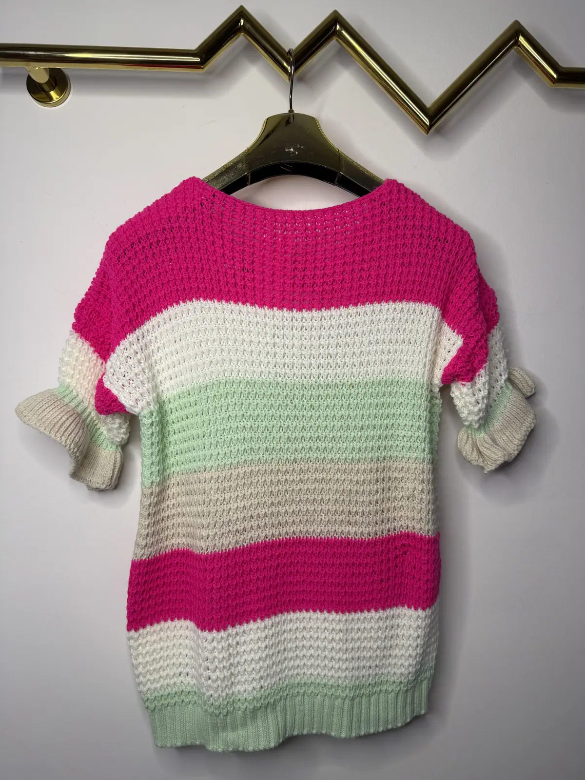 Sweter mięciutki krótki rękaw – miniatura 8 z 9