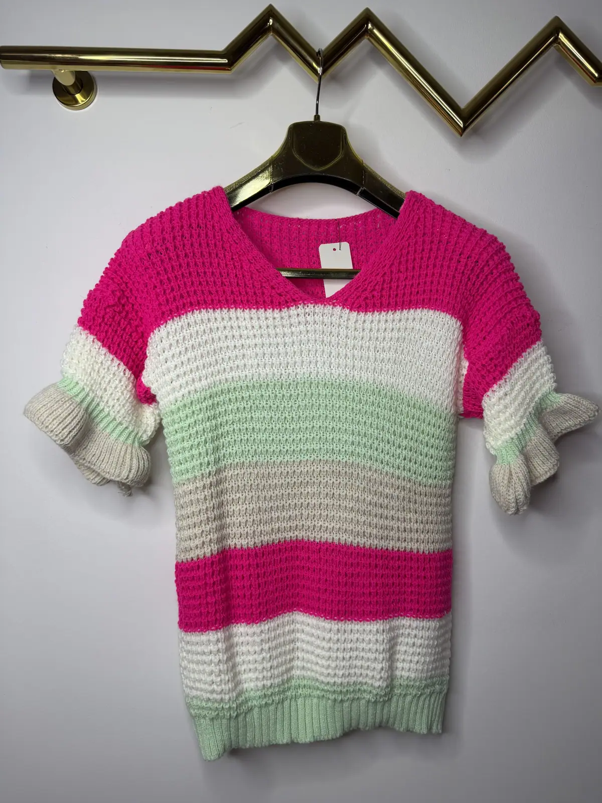 Sweter mięciutki krótki rękaw – miniatura 7 z 9
