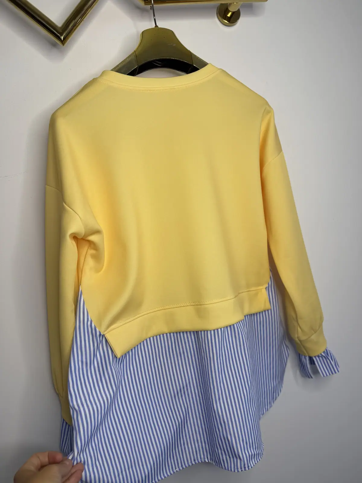 Bluza żółta z koszulą piękna – miniatura 10 z 11