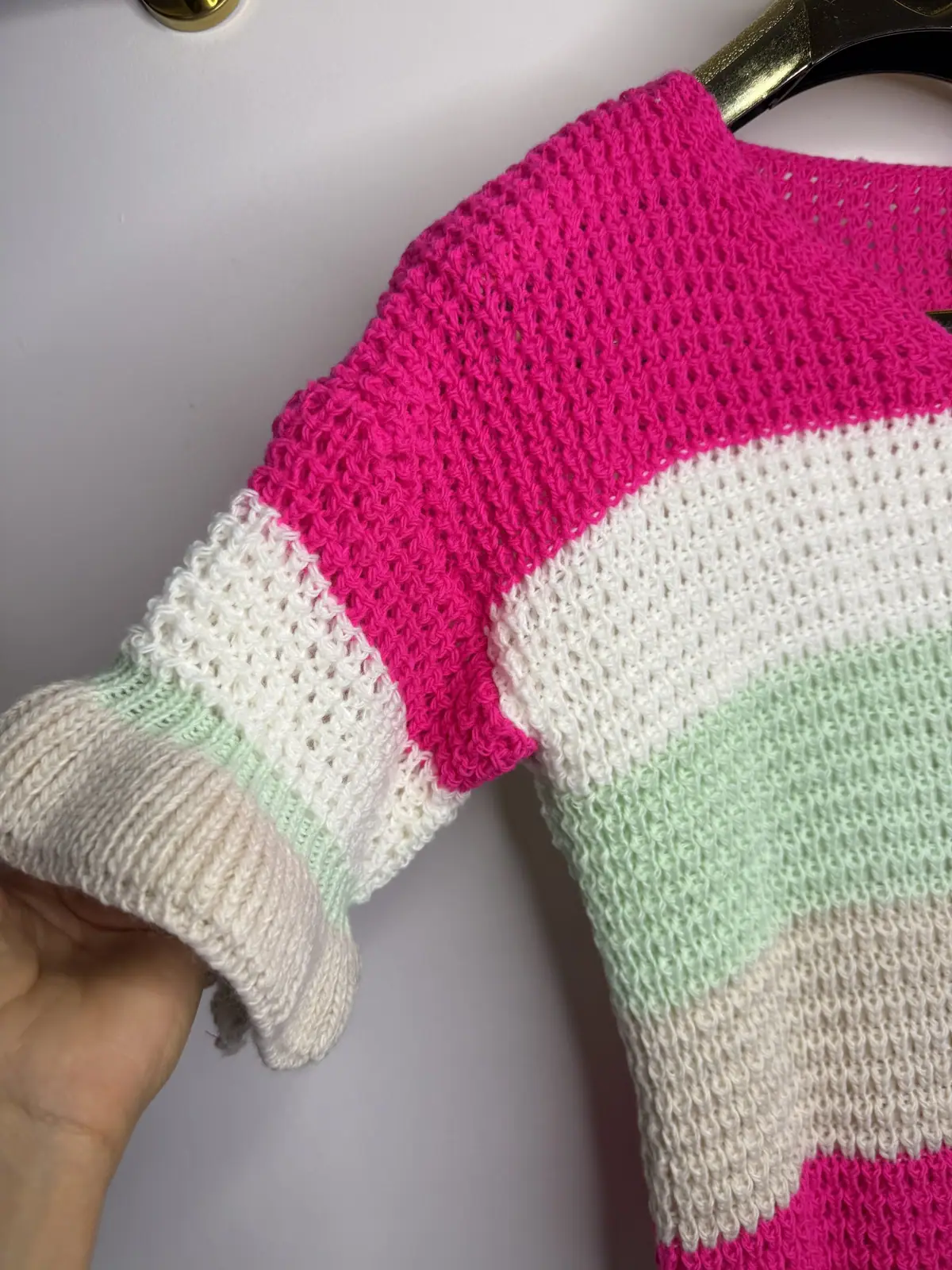 Sweter mięciutki krótki rękaw – miniatura 9 z 9