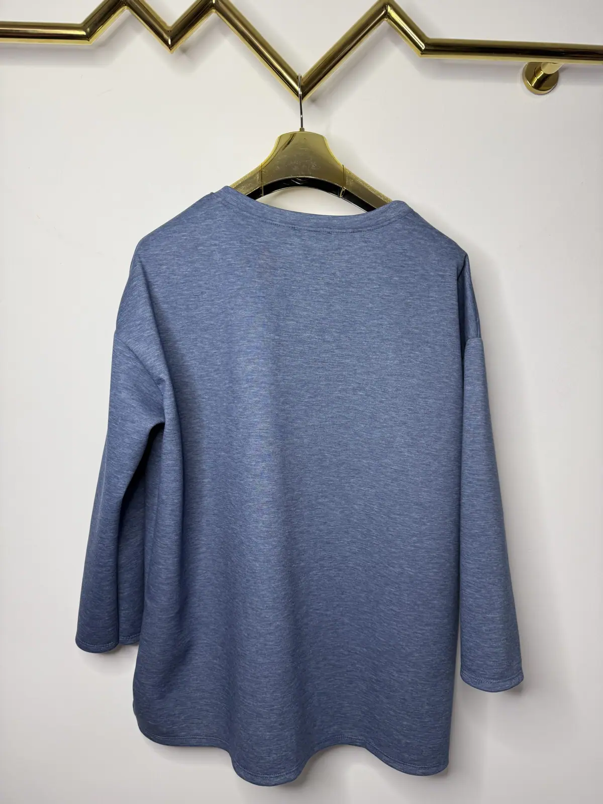 Bluza błękitna ciao długi rękaw tunika – miniatura 10 z 11