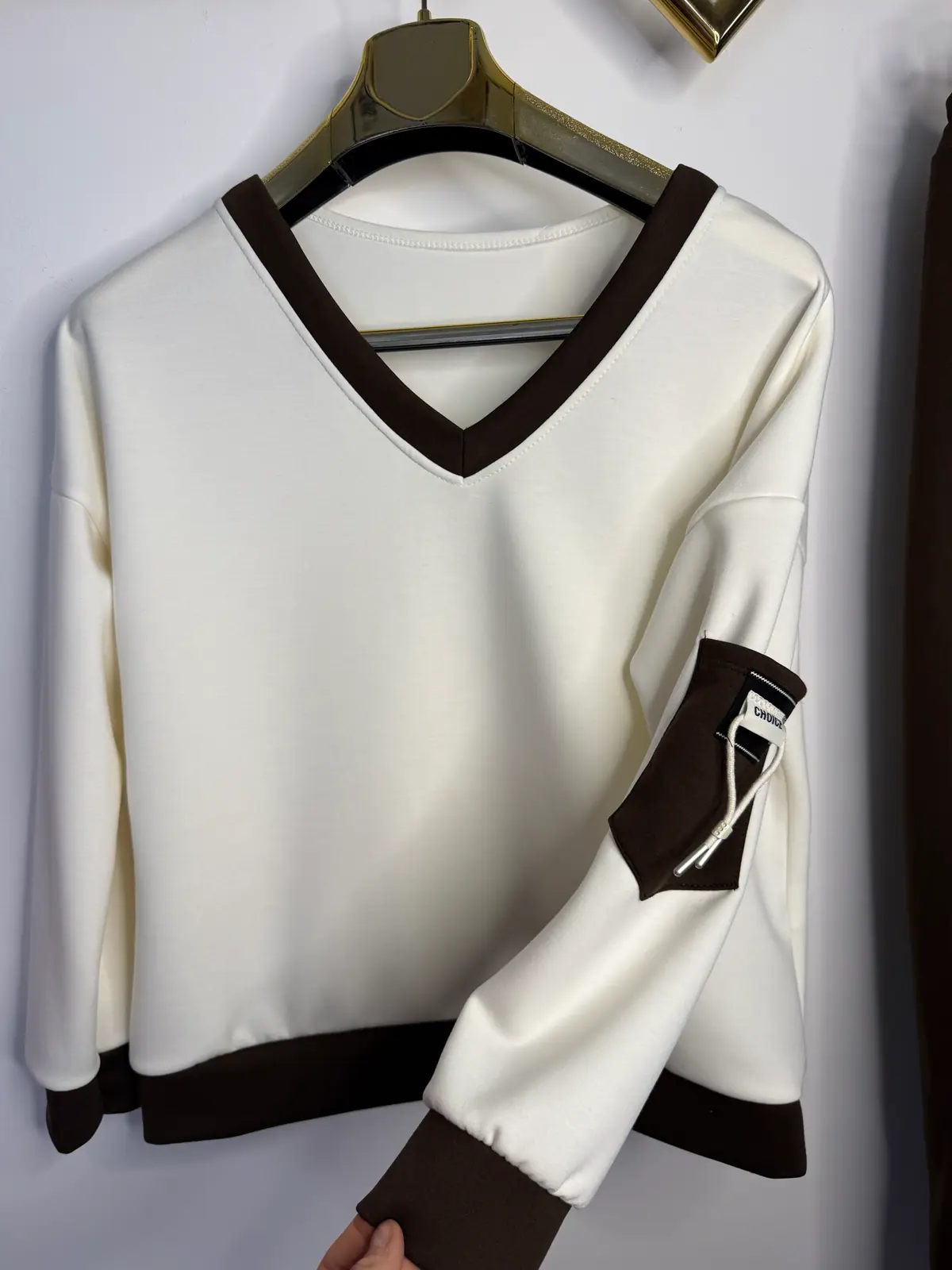 Dres brązowy piękny komplet – miniatura 10 z 12