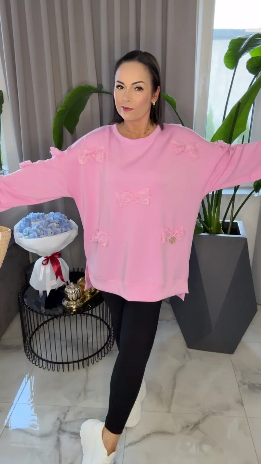Bluza różowa Lola Bianka cudna – miniatura 8 z 14