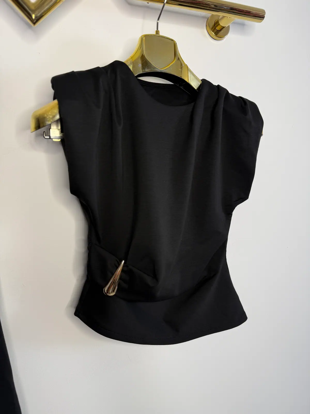 Komplet czarny elegancki dres wygodny – miniatura 7 z 11