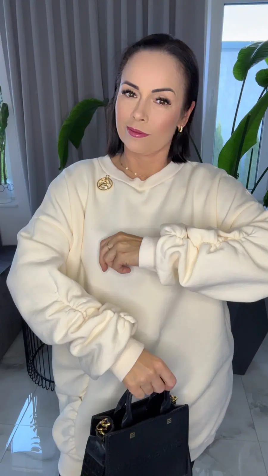 Bluza Lola Bianka crem cieplutka – miniatura 5 z 11