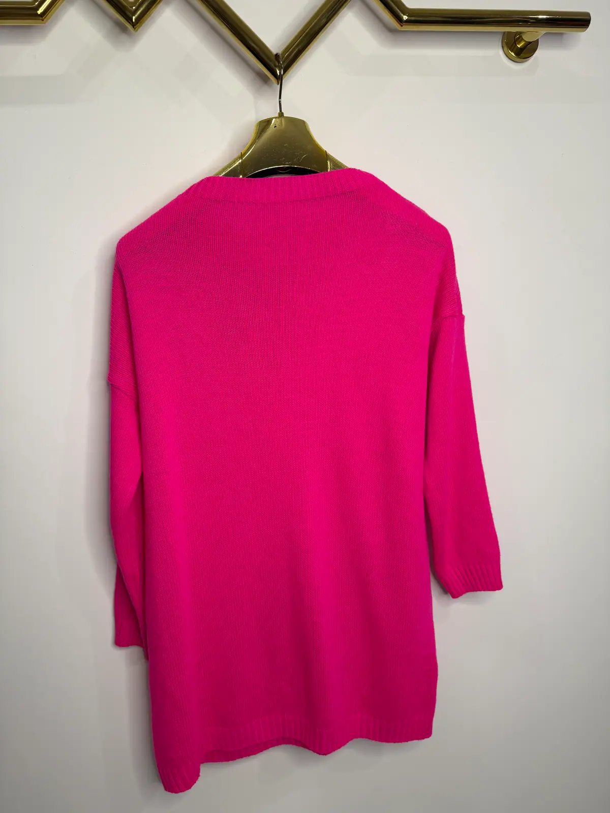 Sweter różowy golf SALE – miniatura 8 z 10