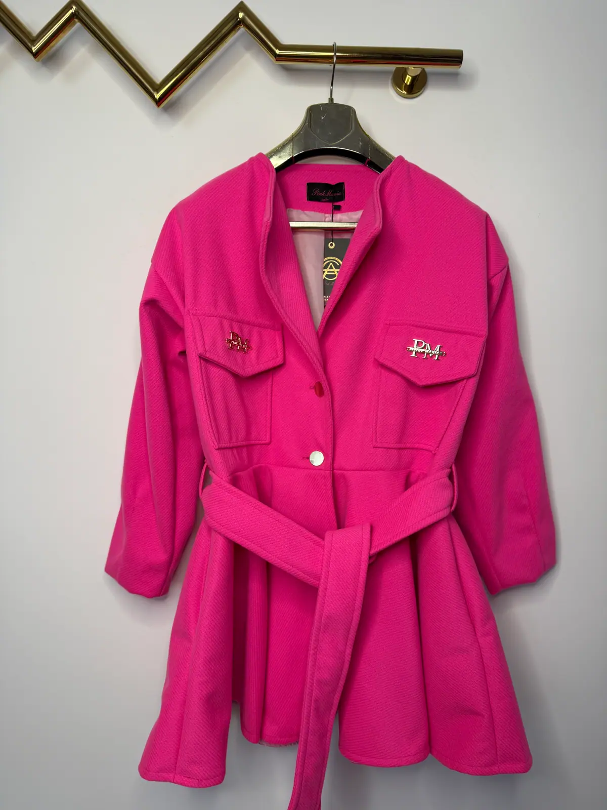 Płaszczy Pink Mania Lola Bianka różowy piękny – miniatura 10 z 12