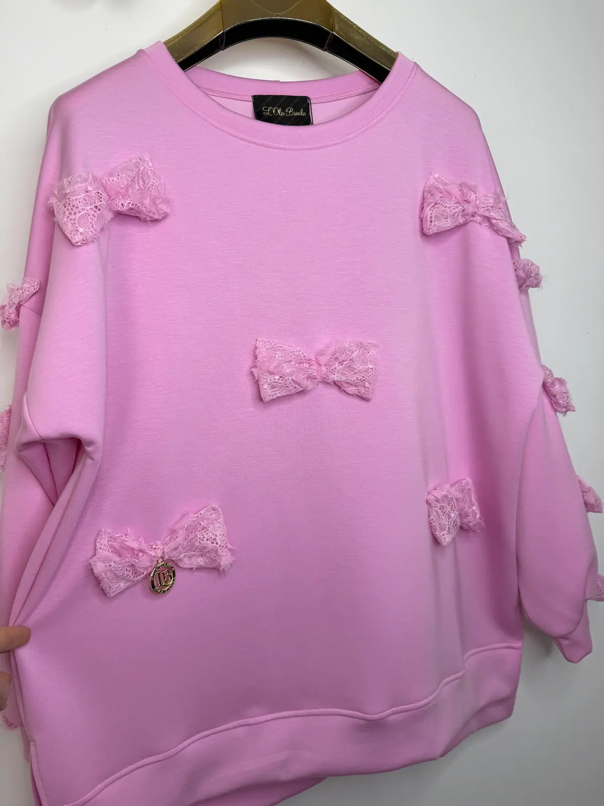Bluza różowa Lola Bianka cudna – miniatura 12 z 14