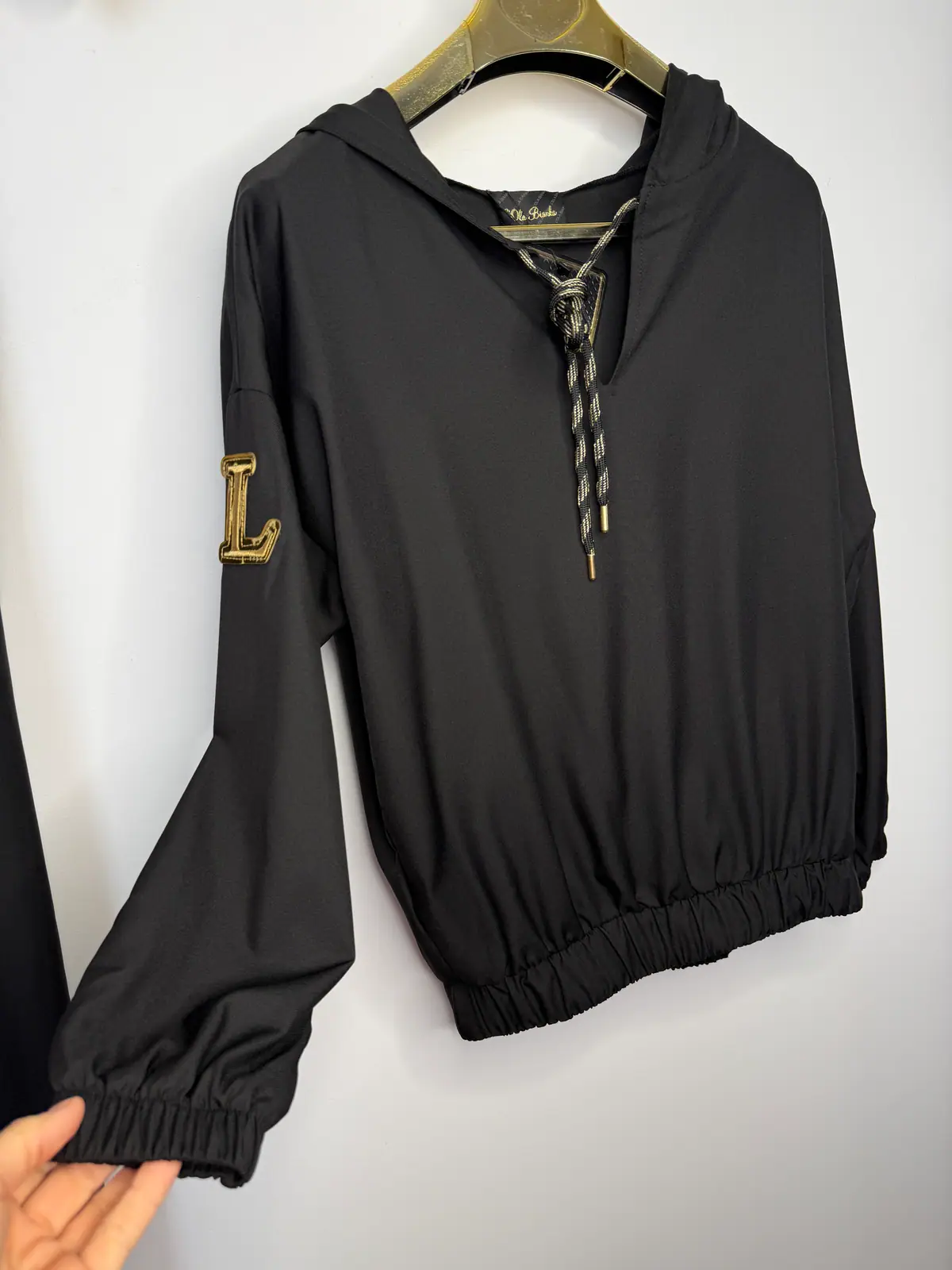 Dres czarny Lola Bianka elegancki komplet – miniatura 10 z 10